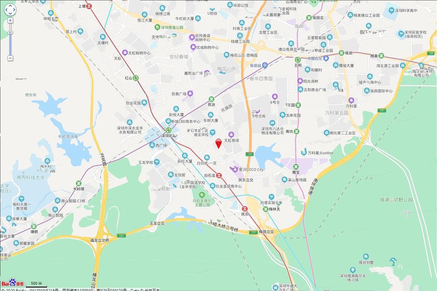 深国际万科和颂轩星空