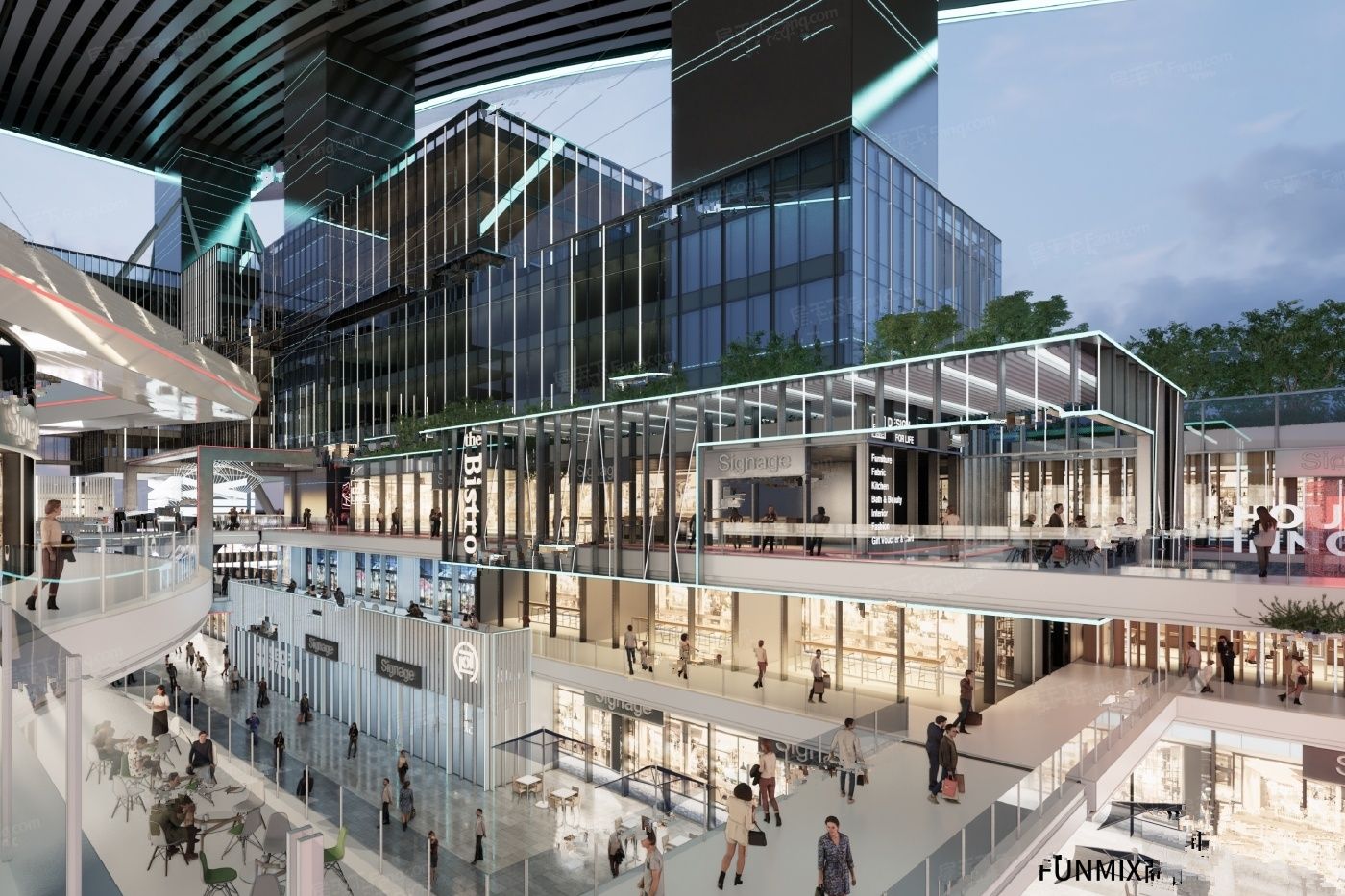 深圳前海华发冰雪世界华发新城