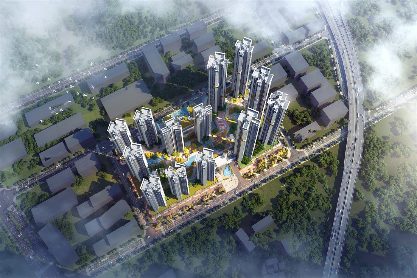 深业山水东城花园