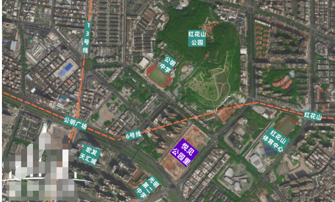 宏发悦见公园里