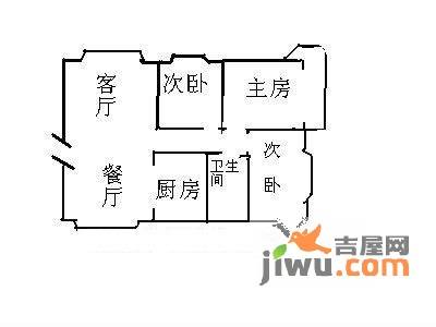 万科溪之谷商业-平层120㎡户型图